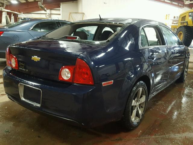 1G1ZC5E17BF138575 - 2011 CHEVROLET MALIBU 1LT BLUE photo 4