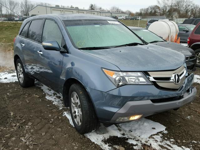 2HNYD28247H531212 - 2007 ACURA MDX BLUE photo 1