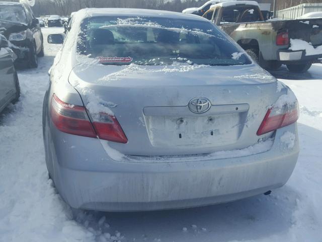 4T1BE46K37U706372 - 2007 TOYOTA CAMRY NEW SILVER photo 10