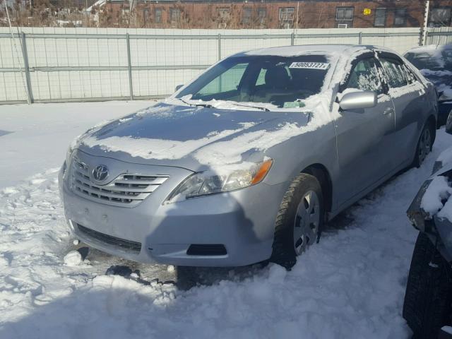 4T1BE46K37U706372 - 2007 TOYOTA CAMRY NEW SILVER photo 2