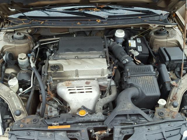 4A3AB36F29E019920 - 2009 MITSUBISHI GALANT ES GOLD photo 7