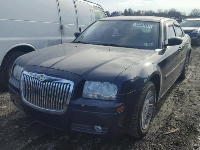 2C3KA43R36H358242 - 2006 CHRYSLER 300 BLUE photo 2