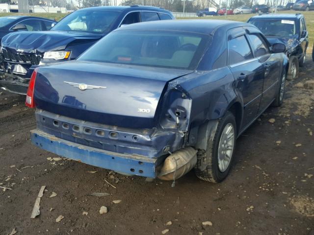 2C3KA43R36H358242 - 2006 CHRYSLER 300 BLUE photo 4