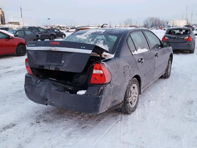 1G1ZS58F07F268182 - 2007 CHEVROLET MALIBU LS BLUE photo 4