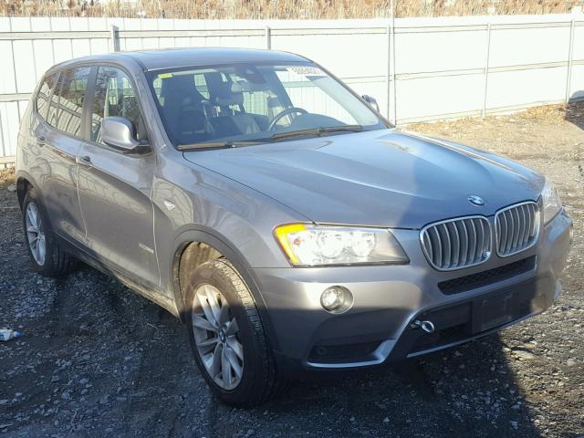 5UXWX9C54D0A21992 - 2013 BMW X3 XDRIVE2 GRAY photo 1