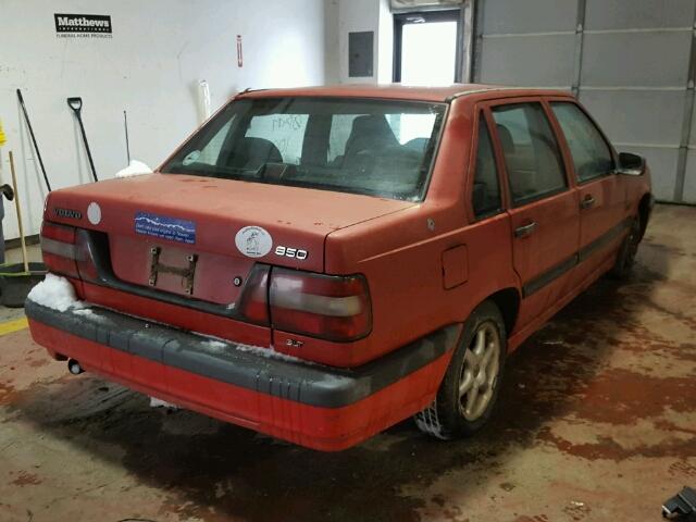 YV1LS5514S2181434 - 1995 VOLVO 850 BASE RED photo 4