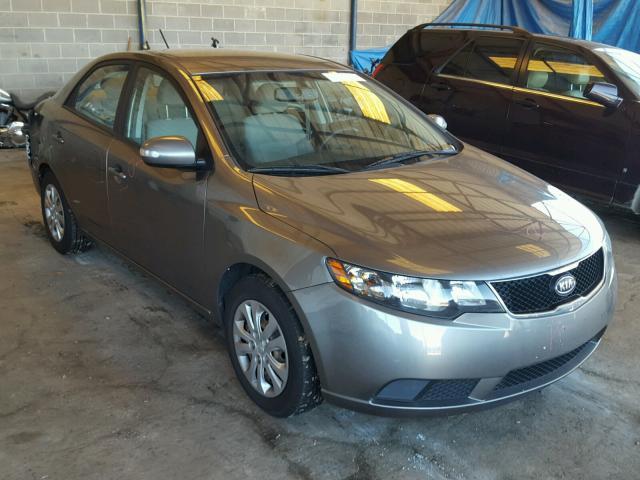 KNAFU4A22A5850008 - 2010 KIA FORTE EX GRAY photo 1