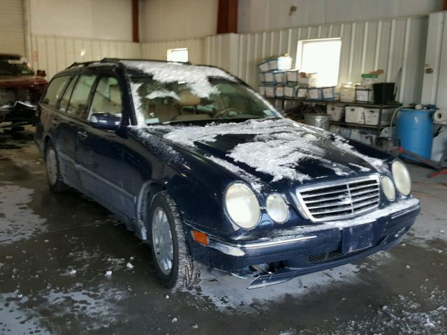 WDBJH82J2YX039384 - 2000 MERCEDES-BENZ E 320 4MAT BLUE photo 1