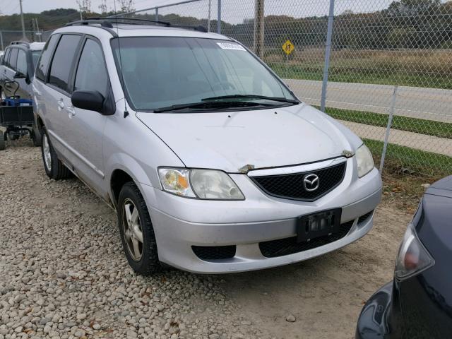 JM3LW28A230358636 - 2003 MAZDA MPV WAGON GRAY photo 1