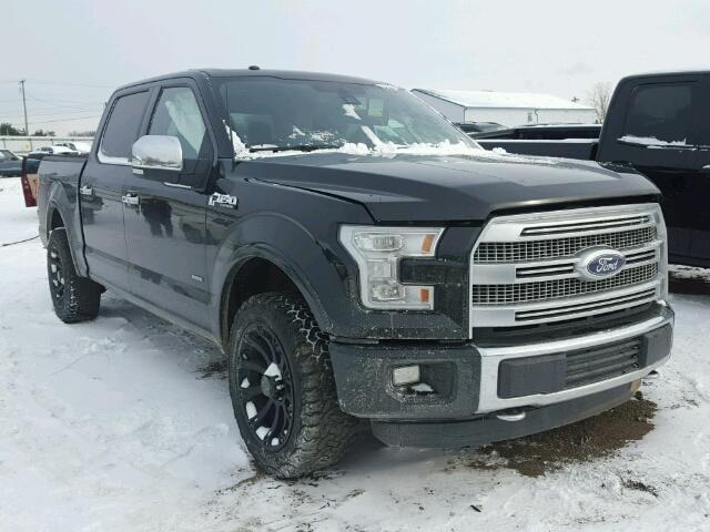 1FTEW1EG1FFB58787 - 2015 FORD F150 SUPER BLACK photo 1