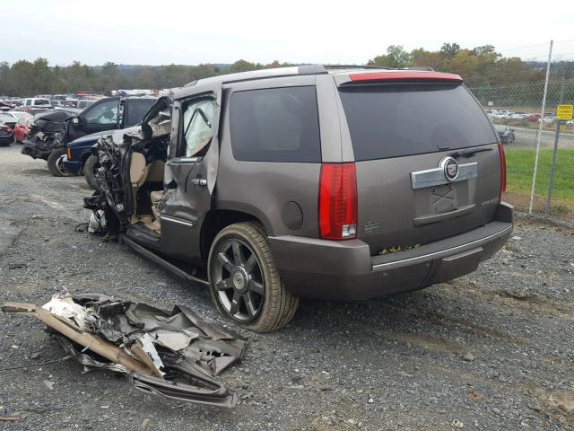 1GYS4CEF0BR238175 - 2011 CADILLAC ESCALADE P CHARCOAL photo 3