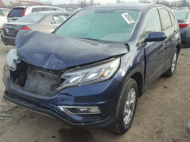 2HKRM4H55GH718532 - 2016 HONDA CR-V EX ლურჯი ფოტო 2