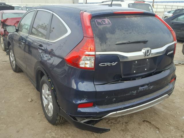 2HKRM4H55GH718532 - 2016 HONDA CR-V EX ლურჯი ფოტო 3