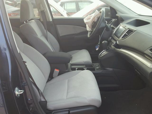 2HKRM4H55GH718532 - 2016 HONDA CR-V EX ლურჯი ფოტო 5