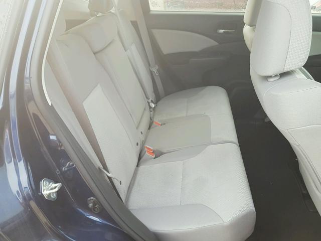 2HKRM4H55GH718532 - 2016 HONDA CR-V EX ლურჯი ფოტო 6