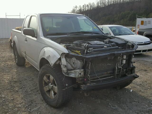 1N6AD06W99C401558 - 2009 NISSAN FRONTIER K SILVER photo 1