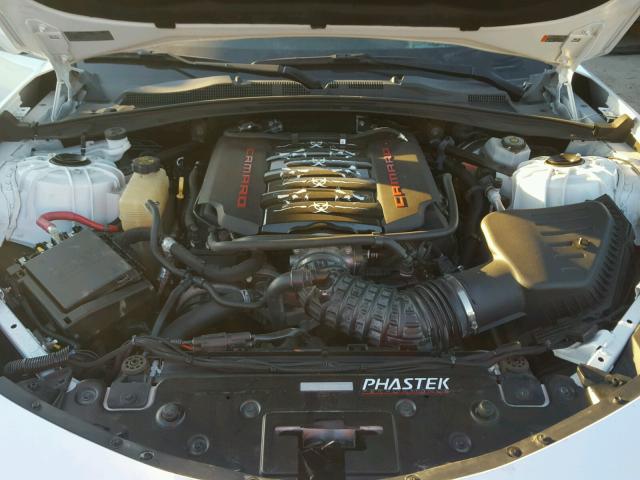 1G1FG1R7XG0152608 - 2016 CHEVROLET CAMARO SS Blanco foto 7