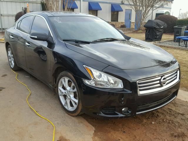 1N4AA5AP7CC817632 - 2012 NISSAN MAXIMA S BLACK photo 1