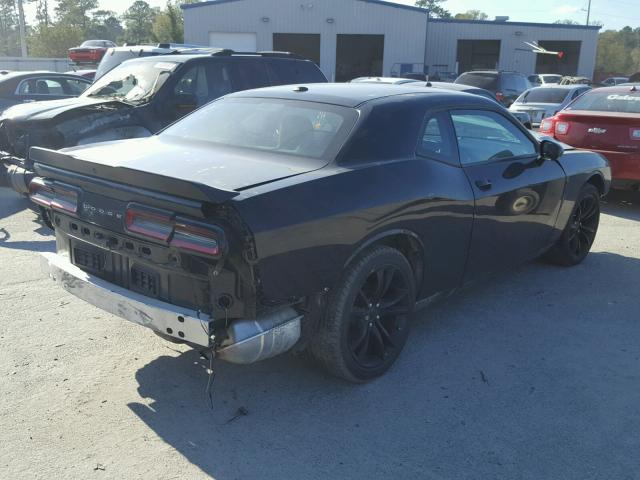 2C3CDZAG5GH185321 - 2016 DODGE CHALLENGER BLACK photo 4