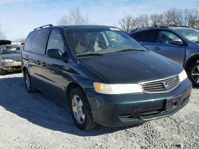 2HKRL18601H514996 - 2001 HONDA ODYSSEY EX GREEN photo 1