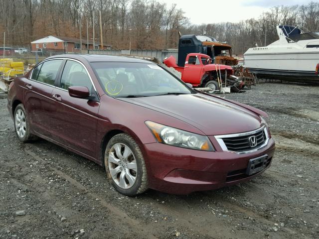 1HGCP2F71AA191286 - 2010 HONDA ACCORD EX BURGUNDY photo 1