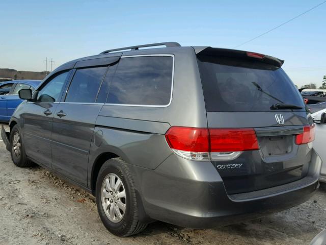 5FNRL38738B405848 - 2008 HONDA ODYSSEY EX CHARCOAL photo 3