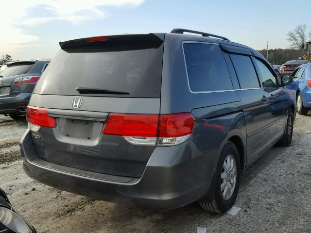 5FNRL38738B405848 - 2008 HONDA ODYSSEY EX CHARCOAL photo 4