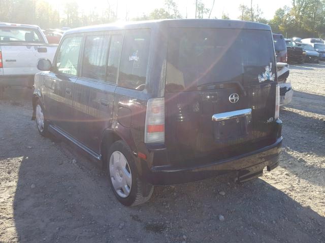 JTLKT324954008782 - 2005 TOYOTA SCION XB ლურჯი ფოტო 3