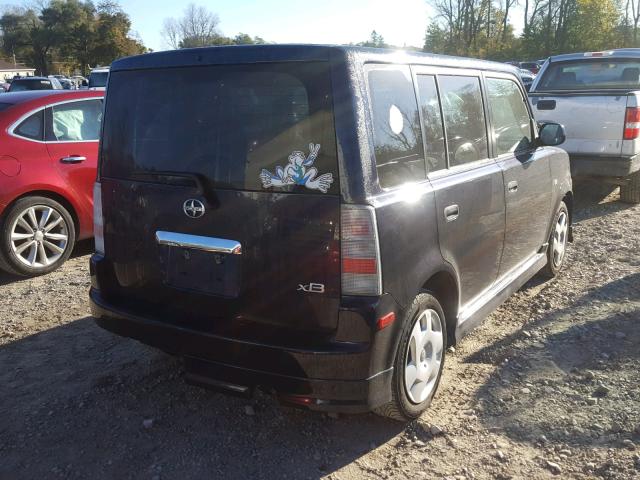 JTLKT324954008782 - 2005 TOYOTA SCION XB ლურჯი ფოტო 4