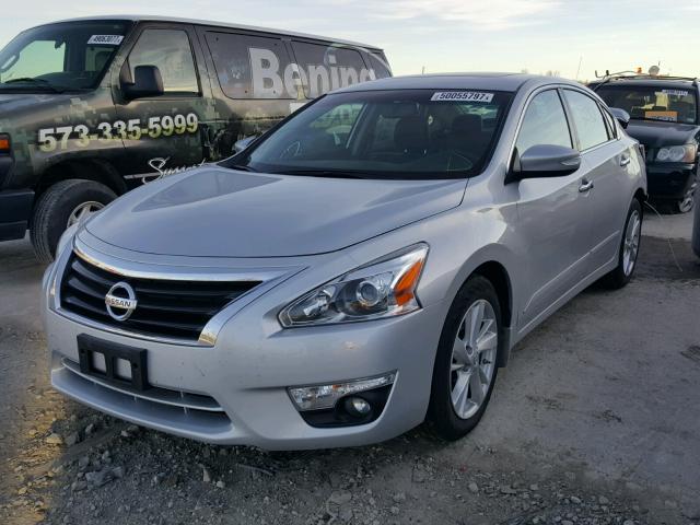 1N4AL3AP1FN345533 - 2015 NISSAN ALTIMA 2.5 SILVER photo 2