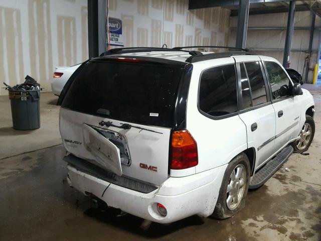 1GKDT13S962154526 - 2006 GMC ENVOY WHITE photo 4