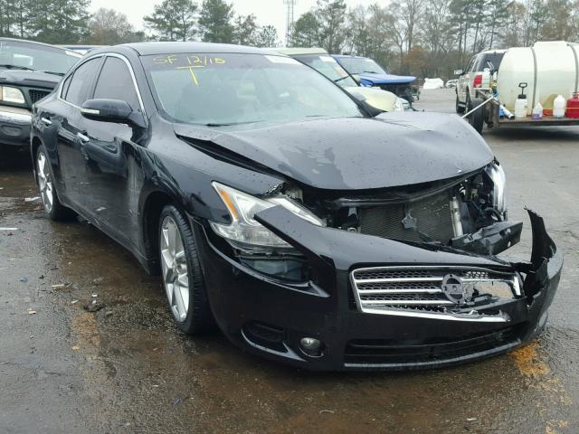 1N4AA5AP2AC838854 - 2010 NISSAN MAXIMA S BLACK photo 1