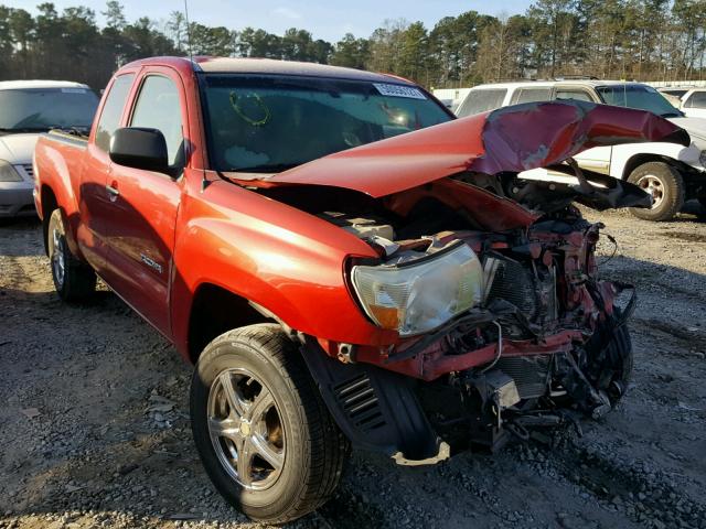 5TETX4CN3AZ688195 - 2010 TOYOTA TACOMA ACC RED photo 1