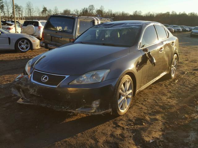 JTHBK262X75034496 - 2007 LEXUS IS 250 GRAY photo 2