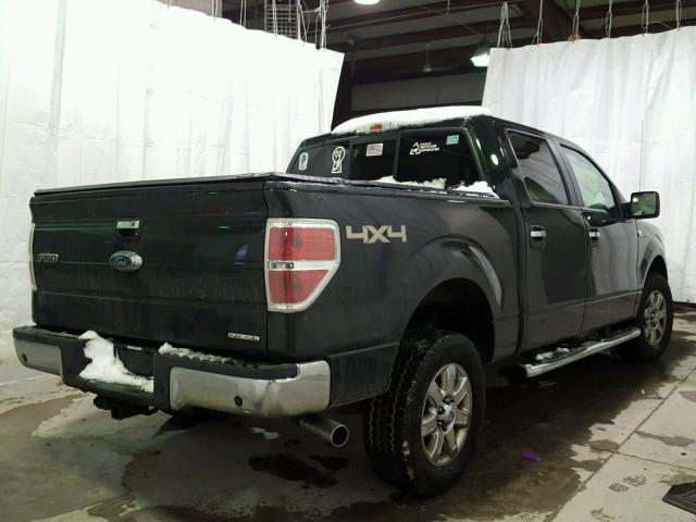 1FTFW1EF0DFA51836 - 2013 FORD F150 SUPER BLACK photo 4