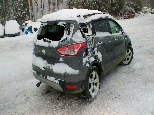 1FMCU9GX7EUD58913 - 2014 FORD ESCAPE SE GRAY photo 4