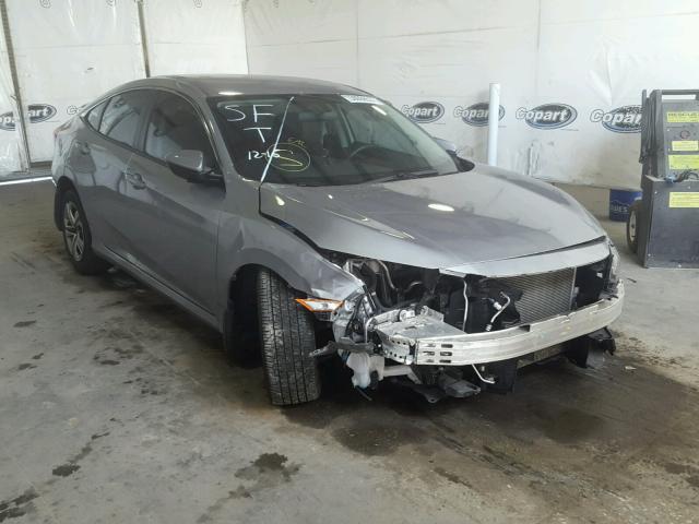 19XFC2F59GE061445 - 2016 HONDA CIVIC LX SILVER photo 1