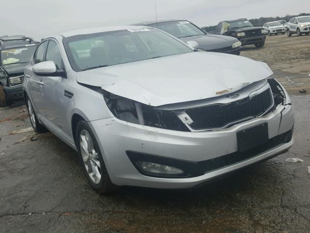 5XXGM4A79DG204807 - 2013 KIA OPTIMA LX SILVER photo 1