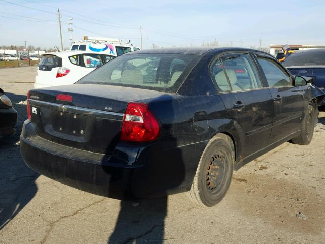 1G1ZS58F47F116891 - 2007 CHEVROLET MALIBU LS BLUE photo 4