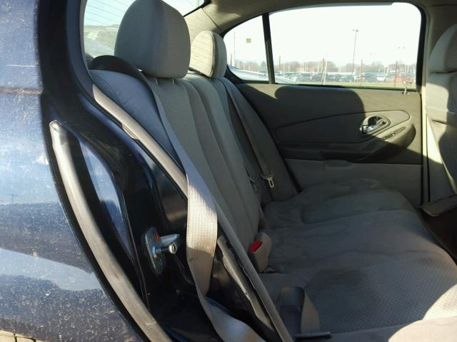 1G1ZS58F47F116891 - 2007 CHEVROLET MALIBU LS BLUE photo 6