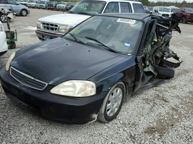 2HGEJ6611XH539370 - 1999 HONDA CIVIC BASE GREEN photo 2