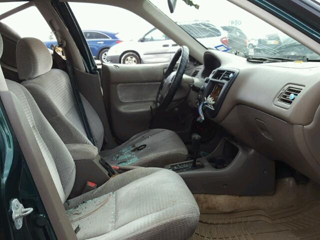 2HGEJ6611XH539370 - 1999 HONDA CIVIC BASE GREEN photo 5