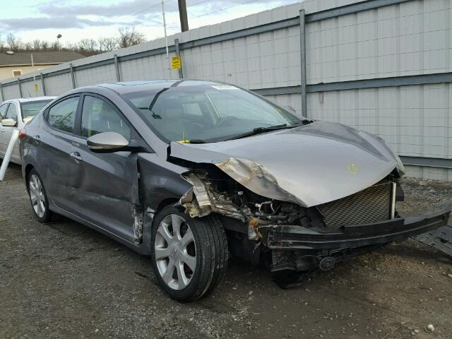 KMHDH4AE2BU088018 - 2011 HYUNDAI ELANTRA GL GRAY photo 1