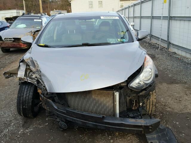 KMHDH4AE2BU088018 - 2011 HYUNDAI ELANTRA GL GRAY photo 7