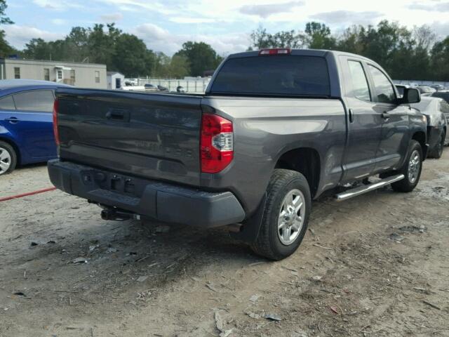 5TFRU5F12EX031340 - 2014 TOYOTA TUNDRA DOU GRAY photo 4