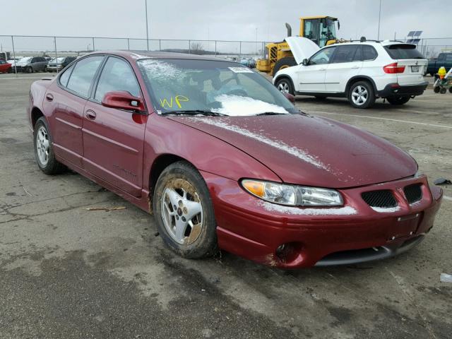 1G2WP52K91F265116 - 2001 PONTIAC GRAND PRIX MAROON photo 1