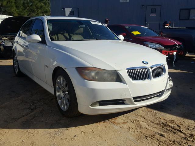 WBAVB33596KR72988 - 2006 BMW 330 I WHITE photo 1