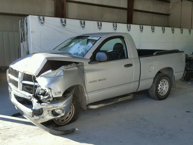 1D7HA16D05J591955 - 2005 DODGE RAM 1500 S SILVER photo 2