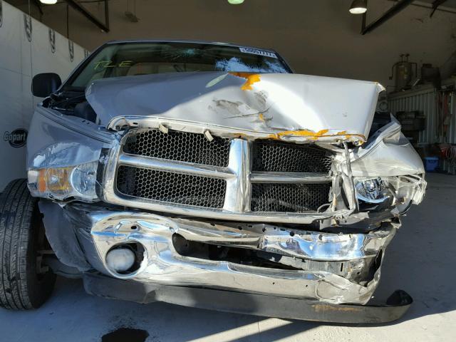 1D7HA16D05J591955 - 2005 DODGE RAM 1500 S SILVER photo 9