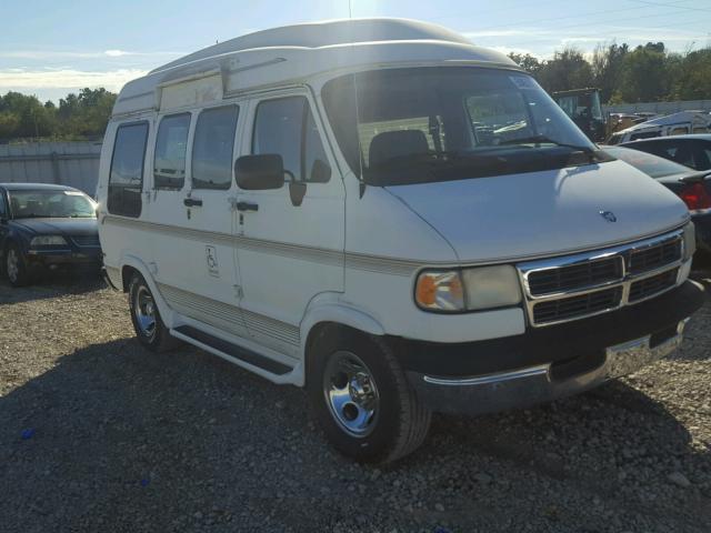 2B6HB21X3VK600266 - 1997 DODGE RAM VAN B2 WHITE photo 1